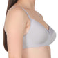 Women Seamless Padded Nylon Fabric Everyday Bra | Non Wired Bra | Detachable Straps | Added Pair of Transparent Straps