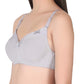 Women Seamless Padded Nylon Fabric Everyday Bra | Non Wired Bra | Detachable Straps | Added Pair of Transparent Straps