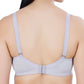 LacyLuxe Womens Seamless Padded Full Coverage Bra | Nylon Stretch Fabric | Adjustable Broad Straps | Full Cups Bra