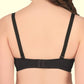 Women Seamless Padded Nylon Fabric Everyday Bra | Non Wired Bra | Detachable Straps | Added Pair of Transparent Straps