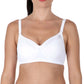 Women Seamless Padded Nylon Fabric Everyday Bra | Non Wired Bra | Detachable Straps | Added Pair of Transparent Straps